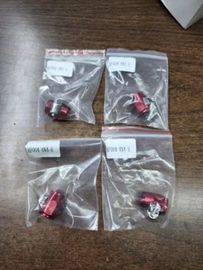 TASAN RACING 4Pcs/Pack Air and Water Hose Tube RED X0024PI3AT - Foto 1 di 2