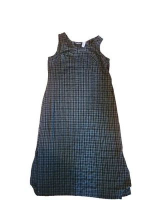 Sag Harbor женщин 14T синий/зеленый джемпер платье имбирь клетку праздник  - Изображение 1 из 3