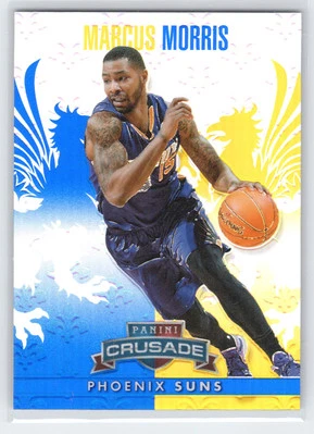 Marcus Morris - 2013-14 Panini Crusade - Crusade Blue #277 - Phoenix Suns - Image 1 of 2