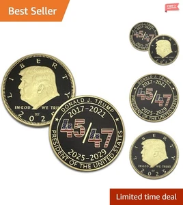 Exclusive 2025 Trump 24kt Gold Coin - Perfect Gift for Political Collectors - Bild 1 von 11