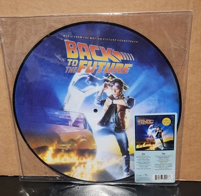 BACK TO THE FUTURE [O.S.T.]  (VINYL PICTURE DISC, 2015) Tested - Image 1 of 4