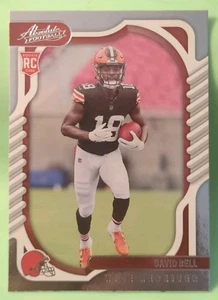 2022 Panini Absolute - Rookies David Bell #132 (RC) - Cleveland Browns - Picture 1 of 2