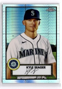 2021 Topps Chrome Platinum Anniversary - Kyle Seager #312 Refractor - Picture 1 of 2