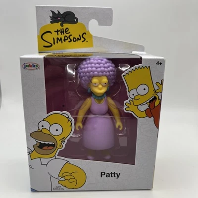 Figura de acción de Los Simpson Patty Bouvier 2,5" Jakks Pacific Foto 1 de 4