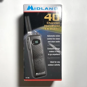 NEW Midland 40 Channel CB Transceiver 40 Channel 7-Watt Model 75-785 - Picture 1 of 5