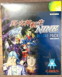 ATLUS Xbox Shin Megami Tensei NINE Deluxe Pack LTD 2002 w/ Box UNOPENED - Picture 1 of 24
