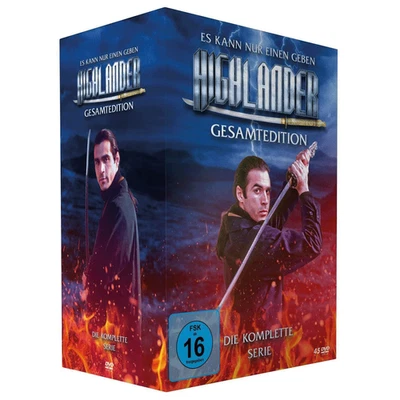 Highlander (Komplette Serie). 45 DVDs. Werner Stocker - Bild 1 von 4