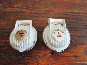 Pair Marine Anchor Windlass Foot Switch Compact for Boat Anchor Winch Up/Down - Picture 1 of 12