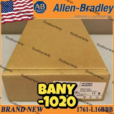 New PLC-AB 1761-L16BBB New AB MicroLogix 1000 16 Point Controller - Image 1 of 3