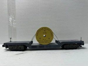 Gilbert American Flyer S Gauge Erie 7210 Flat Car With Load - Picture 1 of 6