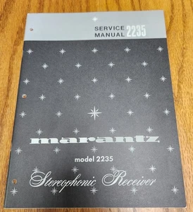 Manual de servicio del receptor Marantz 2235 - Original - Imagen 1 de 2