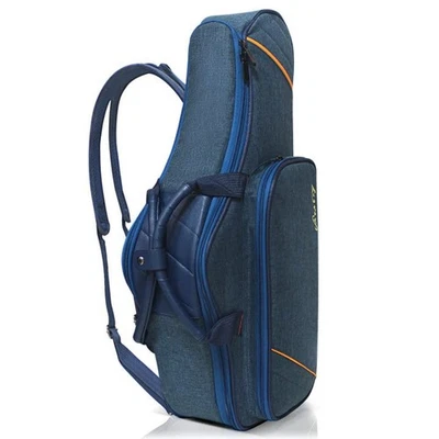 Chehery Alto Saxophone Case - 2-in-1 Padded Backpack Gig Bag with Flute Pocke... - Image 1 of 4