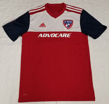 FC Dallas Adidas MLS soccer jersey men sz M Climalite Advocare #99