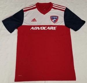 FC Dallas Adidas MLS soccer jersey men sz M Climalite Advocare #99 - Bild 1 von 12