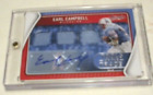 EARL CAMPBELL 21 PANINI ABSOLUTE GAME USED TRIPLE JERSEY AUTO 16/25 SIGNED CARD