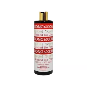 DND Top Coat 600 No Cleanser Needed  Soak Off LED/UV Top Refill 16 oz - Picture 1 of 3