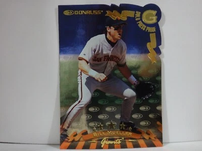 1998 (GIANTS) Donruss Gold Press Proofs #129 Bill Mueller /500 - Image 1 of 2