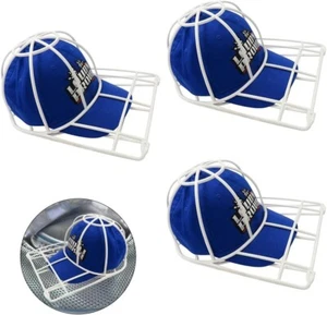 3 Pack Hat Washer Cleaner Cap Cage Protector Hat Shaper for Washing Machine - Picture 1 of 6