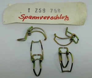 4x retaining bracket clamping bracket for air filter BMW E24 630CSi Art. No.: 13711259758 - Picture 1 of 2