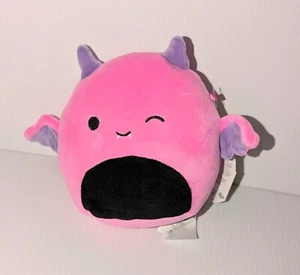 2024 Halloween Squishmallow Wakisha the Devil 5 inch Plush Bat NEW with Tags - Picture 1 of 1