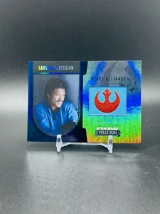 2016 STAR WARS EVOLUTION LANDO CALRISSIAN COMMEMORATIVE FLAG PATCH /50 Case Hit - Picture 1 of 2