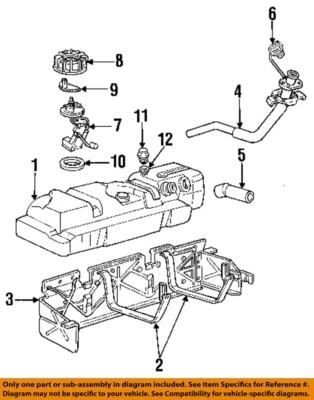 Used Fuel Pump fits: 1997 Ford Aerostar Pump Assembly in tank Grade A Foto 1 de 2