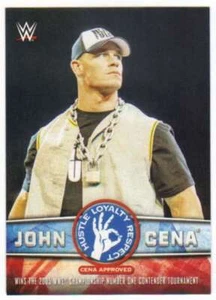 2017 Topps WWE Road to WrestleMania John Cena Tribute Teil 1 #7 2005 Champ - Bild 1 von 1