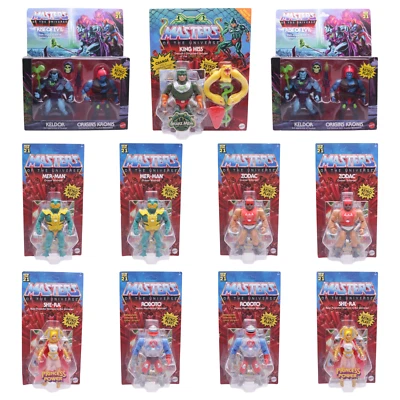 Mattel Masters of the Universe Origins Figuren Auswahl Evil Raise US Karte Motu