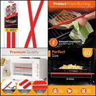 Oven Rack Silicone Heat Resistant Guards Protect Against Burns , Scars , 14 Inch