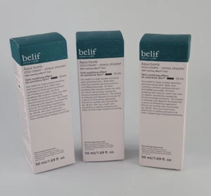 3 PACK BELIF AQUA BOMB CICA CREAM STRESS SHOOTER SKIN SOOTHING 1.69 FL OZ - Picture 1 of 10