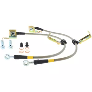StopTech 950.63504 Rear Braided Stainless Brake Line Kit for 1992-00 Dodge Viper - Picture 1 of 2