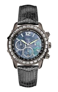 Reloj De Dama GUESS W0017L3 Lady (Pulsera De Cuero Gris) - Imagen 1 de 1