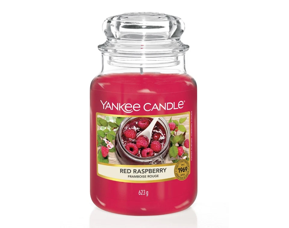 Yankee Candle Fruit 22oz Large Jar Variety Red Raspberry