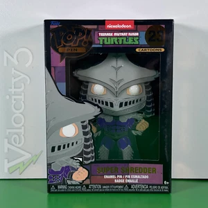 Funko POP Pin: Teenage Mutant Ninja Turtles SHREDDER #23 Enamel Pin w/Stand - Picture 1 of 8