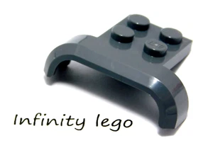 6 LEGO Dark Bluish Grey Mudguard 3 x 4 with Plate Car Arch (28326) - 6 Pieces - Bild 1 von 2