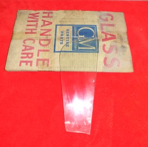 1959 1960 Chevy Impala GM B Body Vent Window Glass NO TINT - Foto 1 di 4