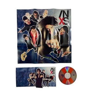Vintage INXS X 90’s CD Album Poster 1990 Pop Up Art Atlantic Recording Music - Picture 1 of 10