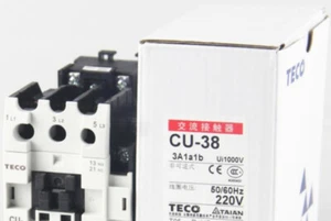 CU-38 CU38 220VAC TECO Magnetic Contactor New #YY0 - Picture 1 of 4