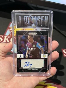 2022-23 Panini Prizm Premier League Black Breakaway Jacob Ramsey Auto #1/1 - Bild 1 von 2