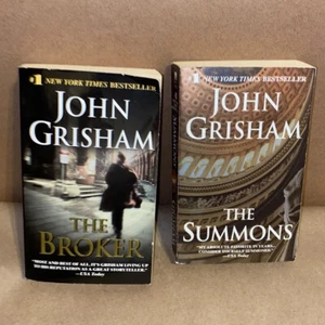 Konvolut 2 Grisham The Broker, The Summons Action Mystery Crime Suspense PB - Bild 1 von 5