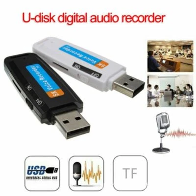 Mini U Disk Digital Audio Voice Recorder Pen Usb Flash Drive 32gb micro SD TF - Image 1 of 4