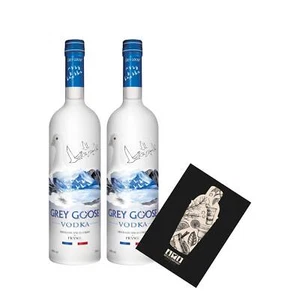Grey Goose 2er Set Vodka 2x 0,7l (40% Vol) Distilled in France- [Enthält Sulfit - Bild 1 von 1