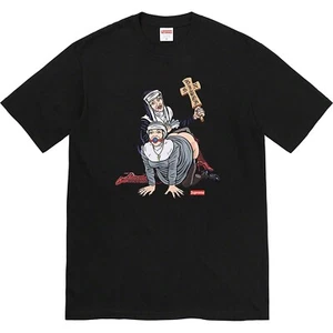 Camiseta Supreme Nuns Negra FW22 - Talla Pequeña - Imagen 1 de 3