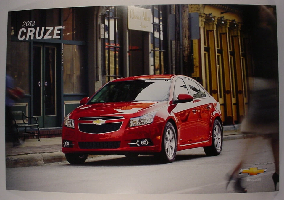 2013 Chevrolet Cruze Dealership Showroom Poster / Sign - Original - Image 1 of 1