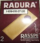 2 RADURA RASSPE MOWER REAPER BLADE KNIVES 90mm x 19mm x 3mm 1-1019-010-271.20
