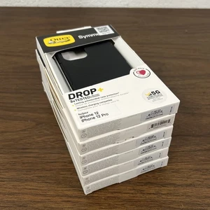 6 Stück Otterbox Symmetry Hülle für iPhone 12 & iPhone 12 Pro (Schwarz) - Neu - Bild 1 von 3