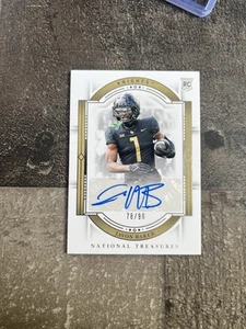 2024 National Treasures Collegiate Javon Baker novato firmas automáticas/99 UCF - Imagen 1 de 2