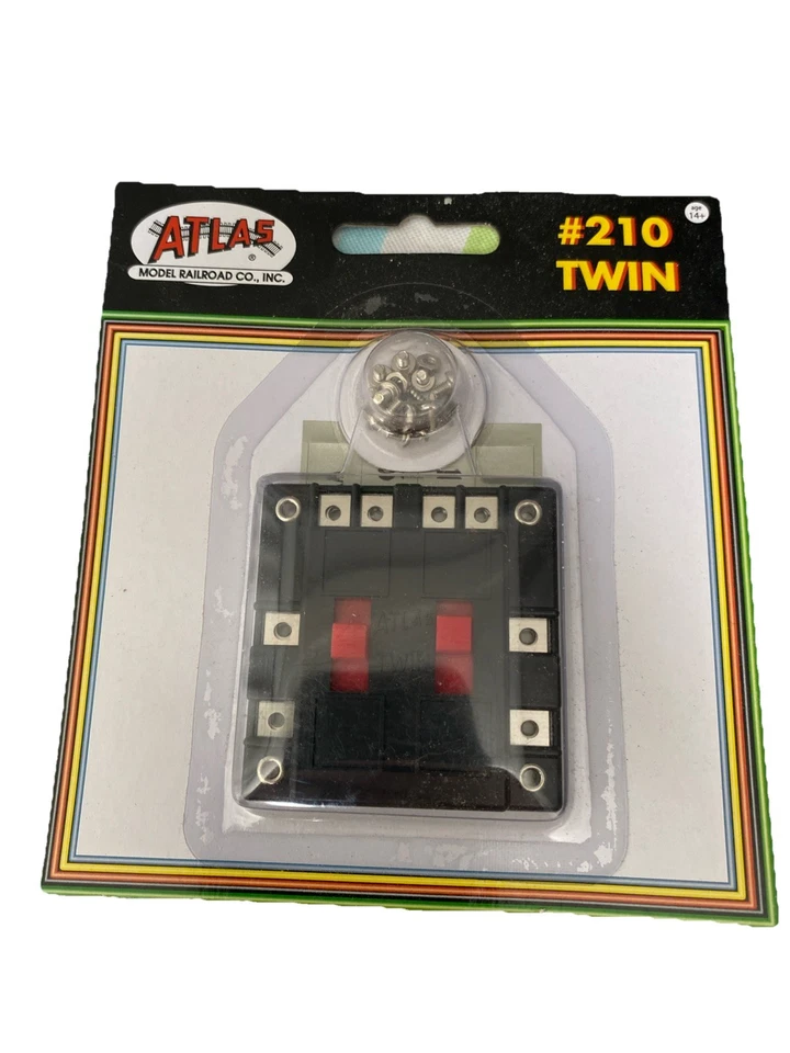 Atlas Twin Switches Controls Reversing Loops or Double Tracks Model Railroad 210