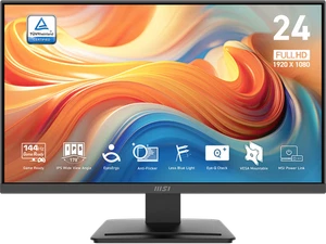 MSI PRO MP243L E14 24-inch IPS 1920 x 1080 (FHD) Gaming Office Monitor, 144Hz, A - Picture 1 of 12