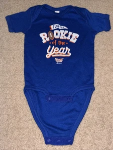 Pelli di coniglio bambino 12 mesi Gators tifosi calcio blu royal tuta 100% cotone - Foto 1 di 12